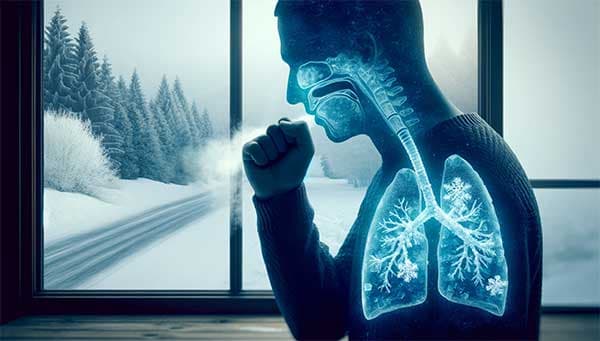 肺部寒氣濕氣重，容易出現咳嗽氣喘