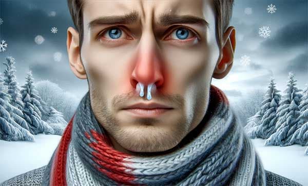 寒性體質的人在冬季很容易鼻塞流鼻水