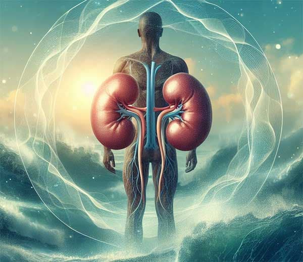 中醫認為多數的慢性腎臟病，是水氣運化障礙所造成